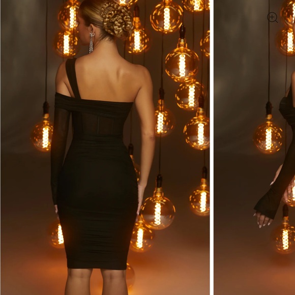 Oh Polly Ingenue Corset Midi Dress - Picture 10 of 12